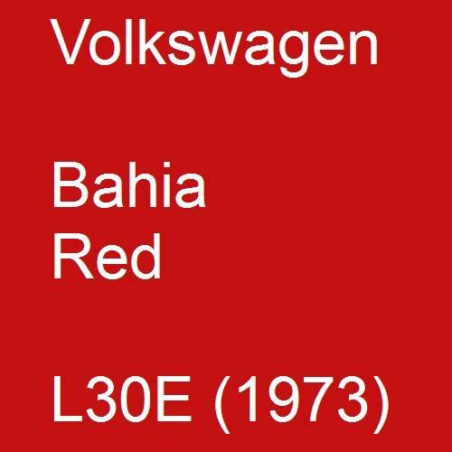 Volkswagen, Bahia Red, L30E (1973).